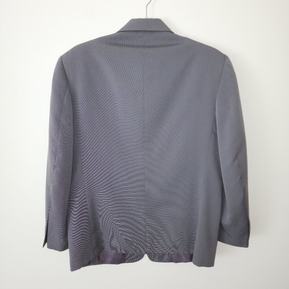 Zannini Italy Mens Single-Breasted 3-Button Blazer Jacket Gray Size 40 *RUNS BIG - Picture 2 of 8